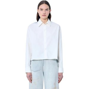 MM6 Maison Margiela - Overhemden - Wit - Katoen