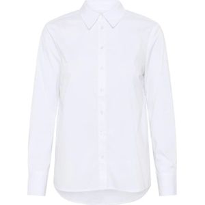 Part Two, Dames, Blouses & Shirts, Wit, Maat: S Katoen,
