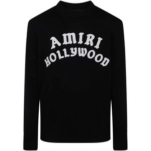 Amiri, Heren, Truien, Zwart, Maat: 2XL Katoen,