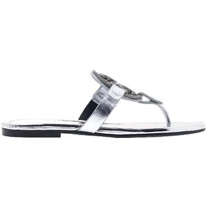 Tory Burch, Dames, Schoenen, Grijs, Maat: 37 1/2 EU