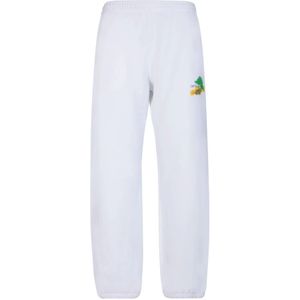 Off White, Heren, Broeken, Wit, Maat: L Jersey,