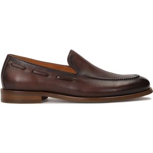 Kazar - Bruine Loafers - Leer - Elegante Schoenen