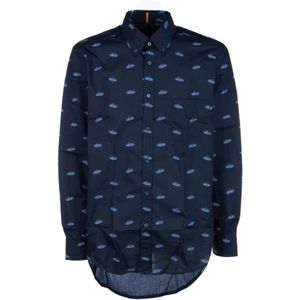 Hugo, Heren, Overhemden, Blauw, Maat: 3XL