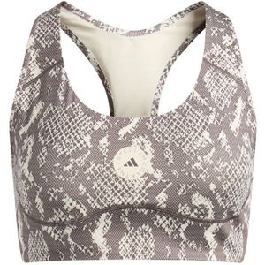 adidas - Sportbeha - Grijs - by Stella McCartney - Dames