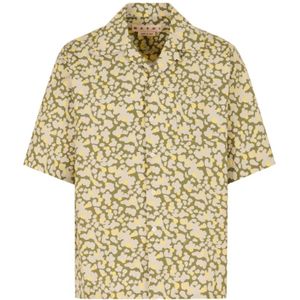 Marni, Heren, Overhemden, Veelkleurig, Maat: L Katoen,