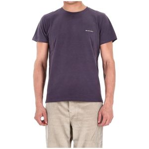 Isabel Marant, Heren, Tops, Blauw, Maat: L Katoen,