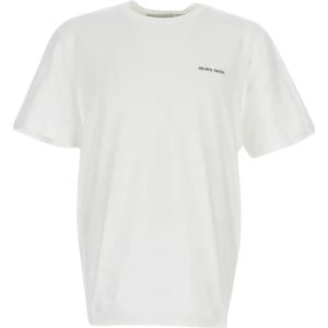 Golden Goose, Heren, Tops, Wit, Maat: XL Jersey,