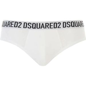 Dsquared2, Heren, Ondergoed, Wit, Maat: 2XL Katoen,