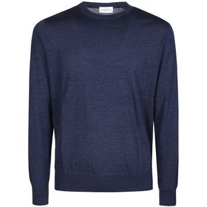 Ballantyne, Heren, Truien, Blauw, Maat: L Wol,