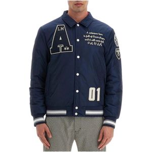 La Martina, Heren, Jassen, Blauw, Maat: L Poliester,