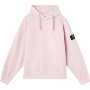 Stone Island, Heren, Sweatshirts & Hoodies, Roze, Maat: XL