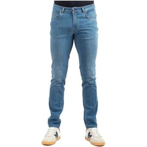 Fay, Heren, Jeans, Blauw, Maat: W33 Denim,