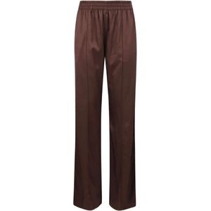 Golden Goose, Dames, Broeken, Bruin, Maat: S Leer,