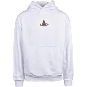 Vivienne Westwood, Heren, Sweatshirts & Hoodies, Wit, Maat: M Katoen,