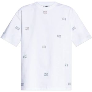 Ganni, Dames, Tops, Wit, Maat: XS