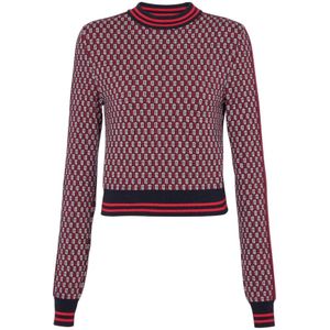 Balmain Gebreide Truien , Multicolor , Dames , Maat: S