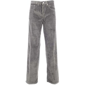 Dondup, Dames, Broeken, Grijs, Maat: W28 Katoen,