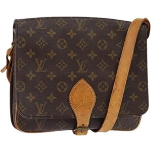 Louis Vuitton Vintage, Dames, Pre-owned, Bruin, Maat: ONE Size