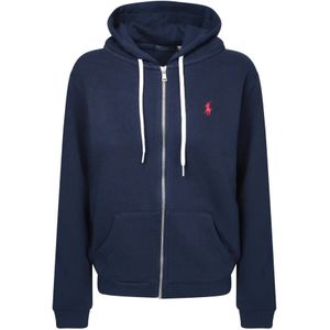 Polo Ralph Lauren - Sweatvest - Navy - Capuchon met Trekkoord