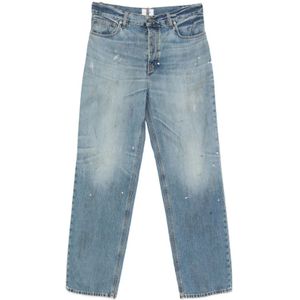 Haikure, Heren, Jeans, Blauw, Maat: W33 Katoen,