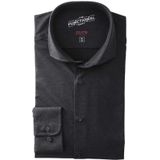Hatico, Heren, Overhemden, Zwart, Maat: 6XL