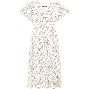 Karl Lagerfeld, Dames, Jurken, Wit, Maat: XS