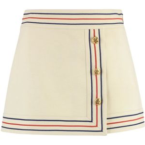 Gucci, Dames, Rokken, Beige, Maat: XS Katoen,