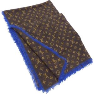 Louis Vuitton Vintage, Heren, Pre-owned, Bruin, Maat: ONE Size Wol,