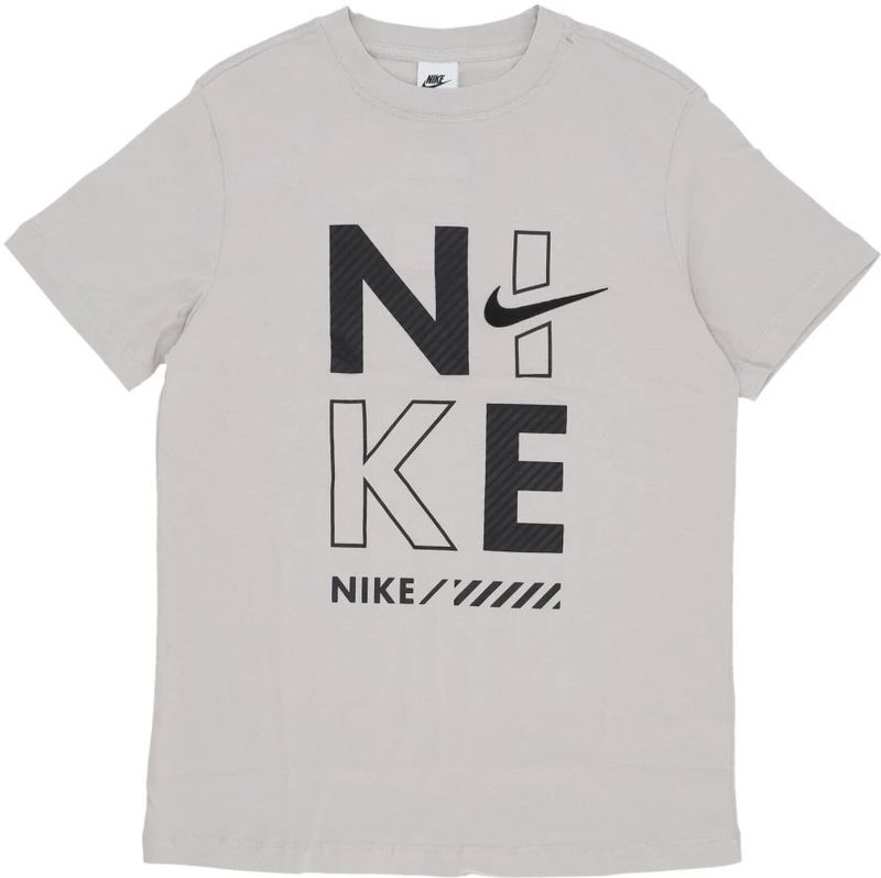 Nike, Dames, Tops, Grijs, Maat: M Katoen,