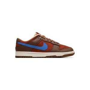 Nike Retro Low Dunk Premium Sneakers , Brown , Heren , Maat: 41 EU