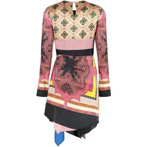 Etro, Dames, Jurken, Veelkleurig, Maat: S Zijde,