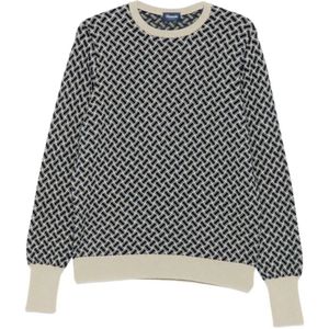 Drumohr, Heren, Truien, Zwart, Maat: M Kasjmier,