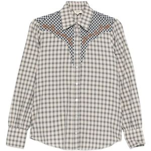 Diega, Dames, Blouses & Shirts, Veelkleurig, Maat: S Katoen,