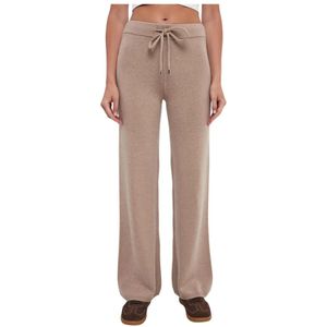 Ermanno Scervino, Dames, Broeken, Grijs, Maat: 2XS Wol,