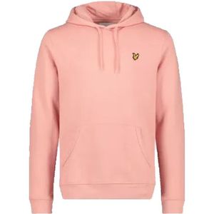 Lyle & Scott, Heren, Sweatshirts & Hoodies, Roze, Maat: L Katoen,