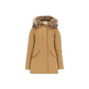 Woolrich Winterjas , Brown , Dames , Maat: XS