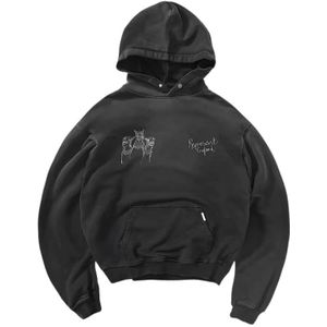 Represent, Heren, Sweatshirts & Hoodies, Zwart, Maat: L Katoen,