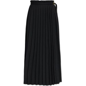 Ami Paris, Dames, Rokken, Zwart, Maat: M Wol,