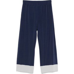 Le Tricot Perugia, Dames, Broeken, Blauw, Maat: XL Zijde,