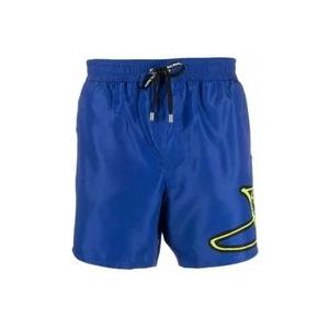 Balmain Strandkleding Statement Shorts , Blue , Heren , Maat: L