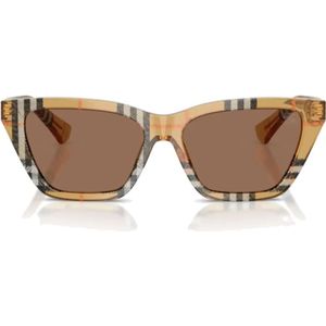 Burberry - Cat Eye - Zonnebril - Bruin - 54 mm Polyamide