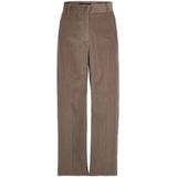 Max Mara - Pantalone Tania Sabbia - Broek - Bruin - Wijd Uitlopend Silhouet