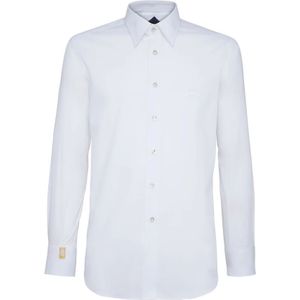 Billionaire, Heren, Overhemden, Wit, Maat: XS Katoen,