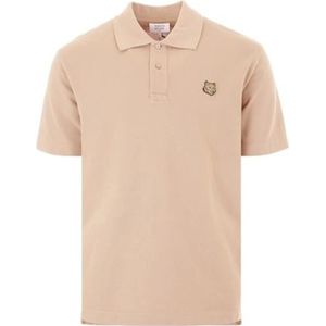 Maison Kitsuné, Heren, Tops, Beige, Maat: M