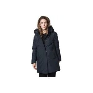 Woolrich Dimensions Anorak Parka met Nederlandse afmetingen , Blue , Dames , Maat: S