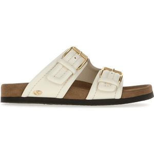 Valentino Garavani, Dames, Schoenen, Beige, Maat: 36 EU Leer,