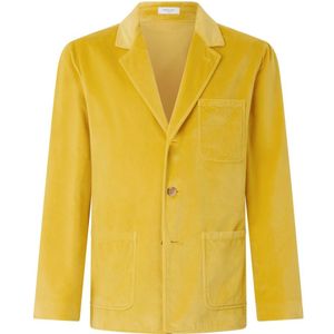Boglioli, Heren, Jassen, Geel, Maat: M Velours,