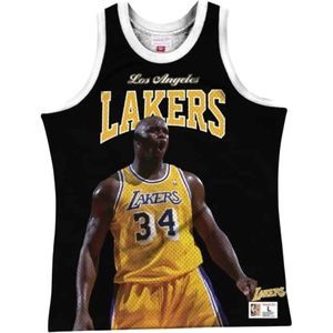 Mitchell & Ness, Heren, Tops, Zwart, Maat: L