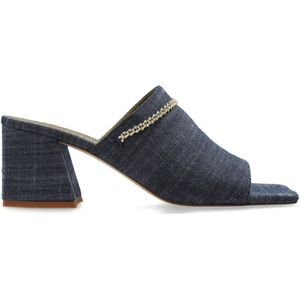 Maria Luca, Dames, Schoenen, Blauw, Maat: 37 EU Leer,