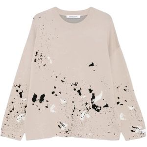 Études, Heren, Tops, Beige, Maat: M/L Viscose,